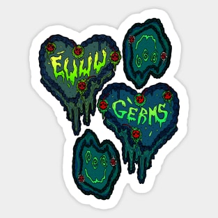 Zombie cakes Sticker